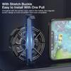 Mini Smart Phone Cooling Fan Turbo Gaming Mobile Gamepad Cooler Fan Cell Phone Type-C Cool Heat Sink Radiator For Iphone Android