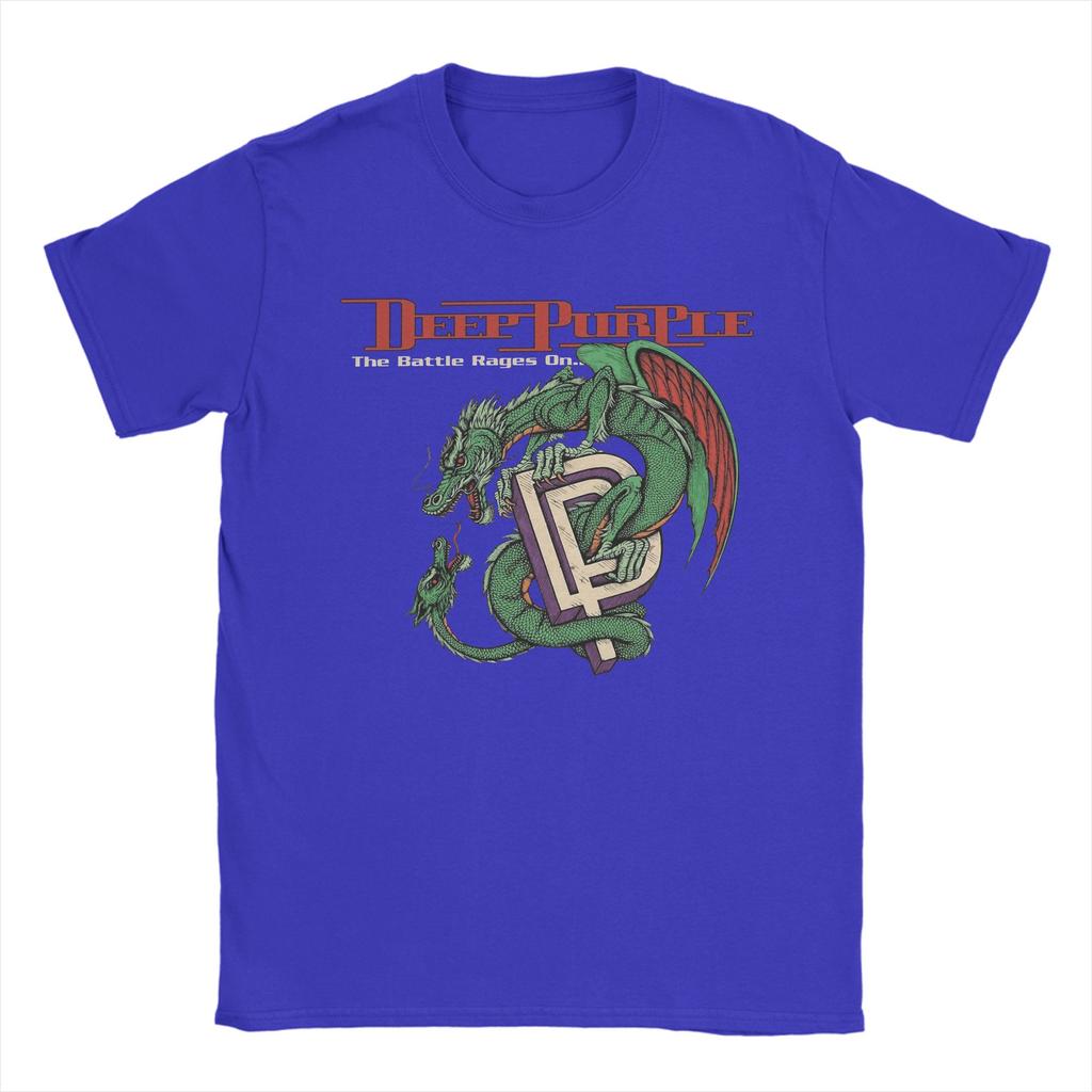 T-shirt Vintage Été Strike Profond Violet Ambiance T-shirts Populaires T-shirt 100% Polyester pour Hommes Y2K Drôle Pas Cher Manches Courtes
