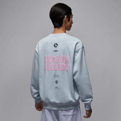 Jordan Sweatshirts Men s Blue Crew Neck Moderate S