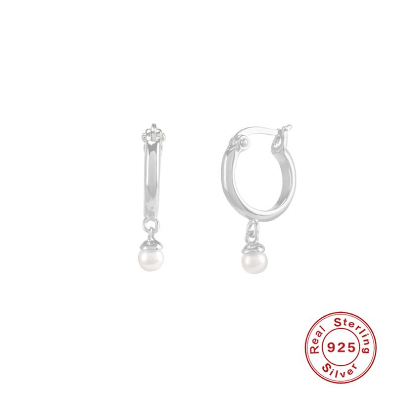 

ROXI серьги из серебра 925 пробы с жемчугом для женщин, свадебные, тонкие ювелирные изделия, серьги-гвоздики, кольца, бохо, серьги из серебра