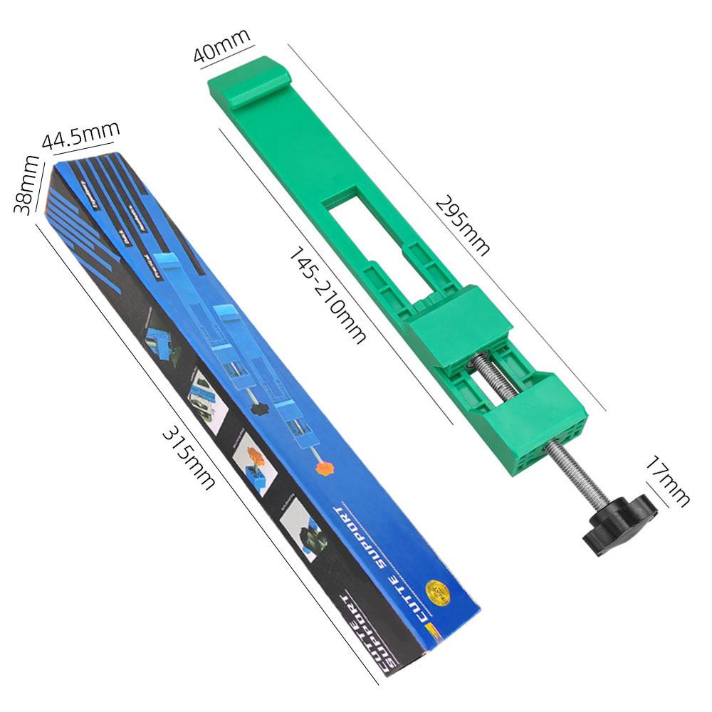 Woodworking Cutting Machine Base Plate & Back Support Positioning Device Fixture.
