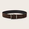 Fashion Pin Buckle Suede Leather Belt Y2k Luxury Design Wide Waist Belt Retro Spicy Girl Waistband For Women