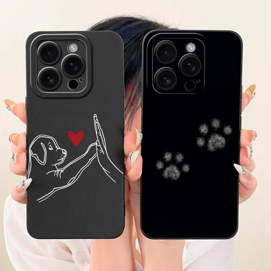 New Fashion Phone Case For iPhone 16 Pro Max iPhone16 16Pro Soft Silicone Cases For iPhone 16ProMax Shockproof Covers Bumpers