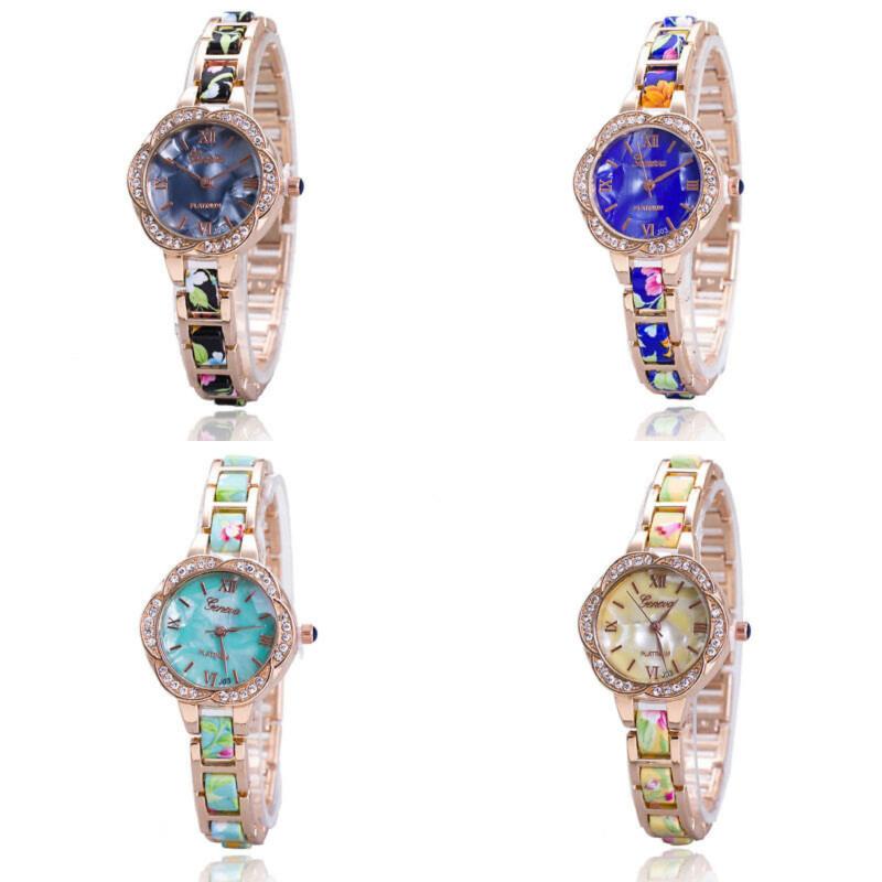 Womens Trendy Fashion Watch Alloy Band World Time Function Supplies Collection