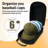 Portable Outdoor Travel Hat Carrier Case Cap Storage Hard Shell Hat Protective Box Hat Travel Case Baseball Cap Carrying Bag EVA