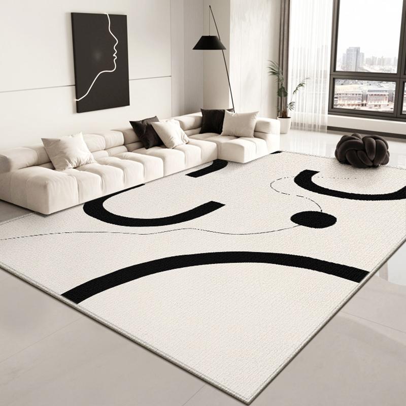 Modern Minimalist Bedroom Decor Washable Carpet Thick Lounge Rug Large Area Carpets for Living Room Home Cloakroom Anti-slip Mat