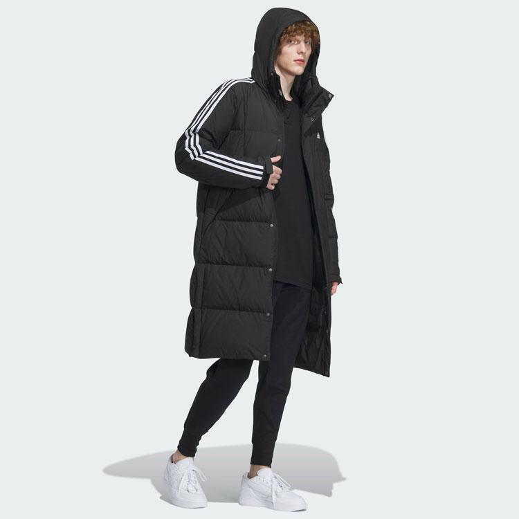 New Adidas Down Jacket Unisex Black IT8714