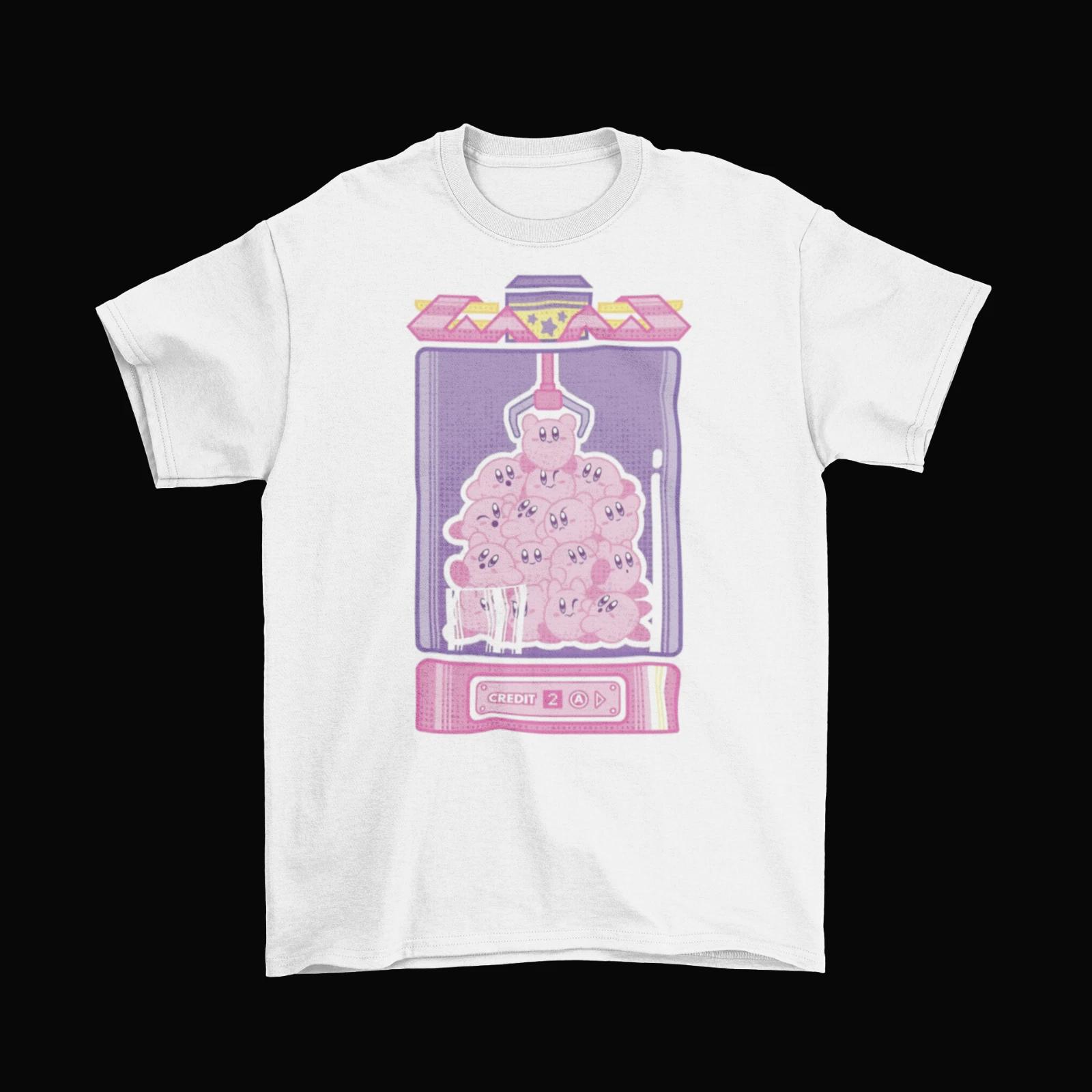 Kirby Crane Game T-Shirt Unisex Adult Sizes Crystal Shards Mario Party New M