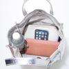 Soft Metallic Shopper Tote S