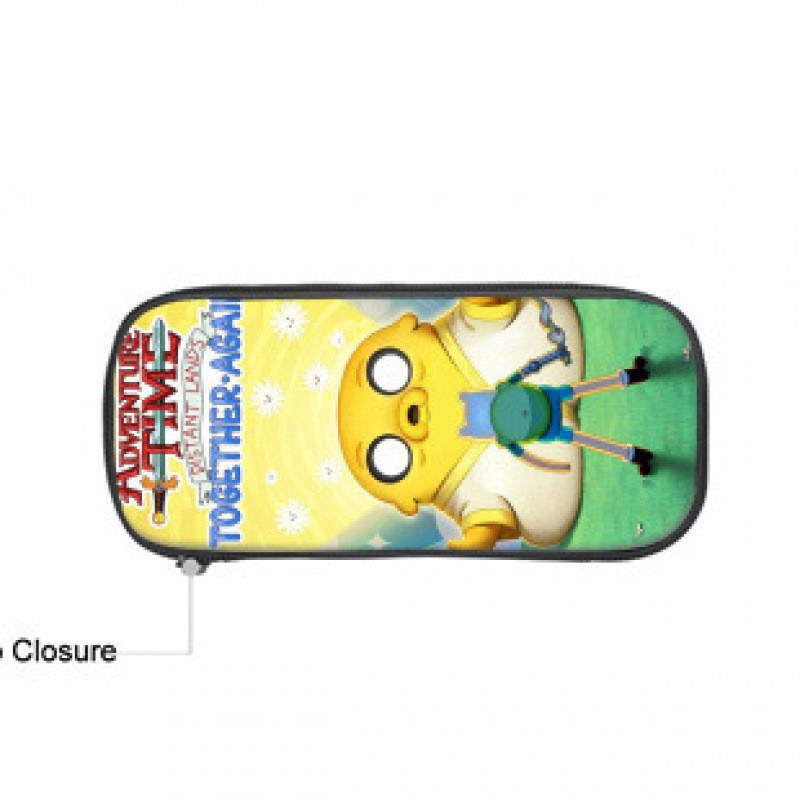 Adventure Time Anime Character Print Student Single Layer Stationery Storage Bag For Students And Kids 1