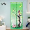 DYS Home Decor Tree Castle Magnetic Window Door Fly Screen Anti Mosquito Mesh Curtain