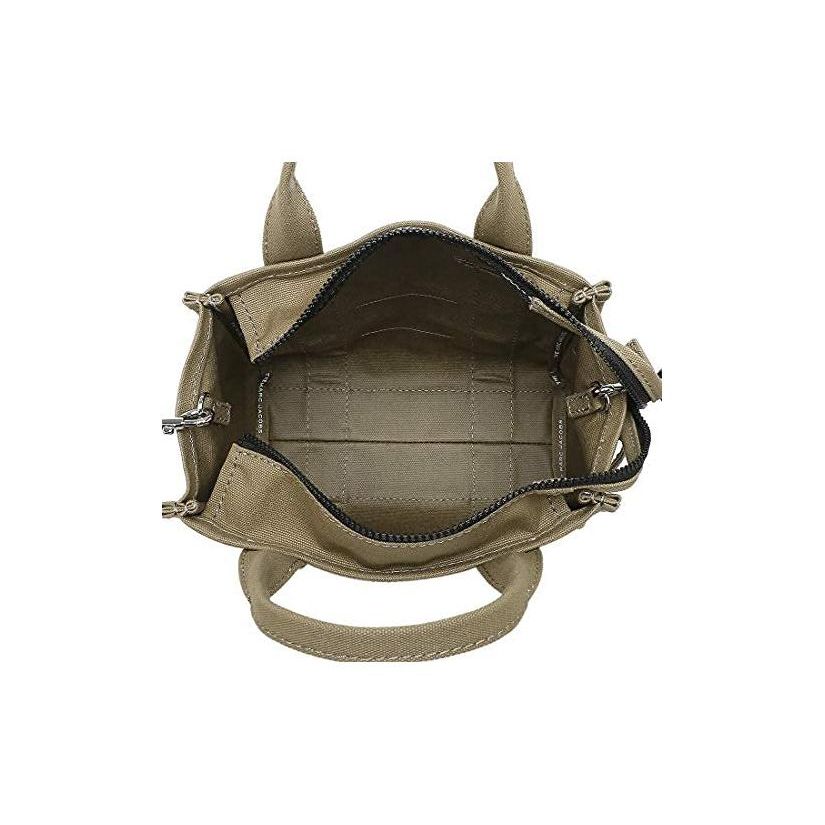 Marc Jacobs Canvas Small Tote Bag Slate Green Women Tote_bags M0016493-372