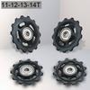 Mountain Bike Bicycle Rear Pull 11T Guide Wheel Road Bike 13T Variable Speed Guide Wheel 12T Tension Wheel 14T Transmission