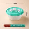 Hahndon Disposable Round Takeaway Container with Lock