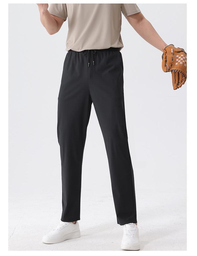 2026 Women's Ice Silk Quick-Dry Summer Casual Pants - Breathable, Lightweight Sportswear