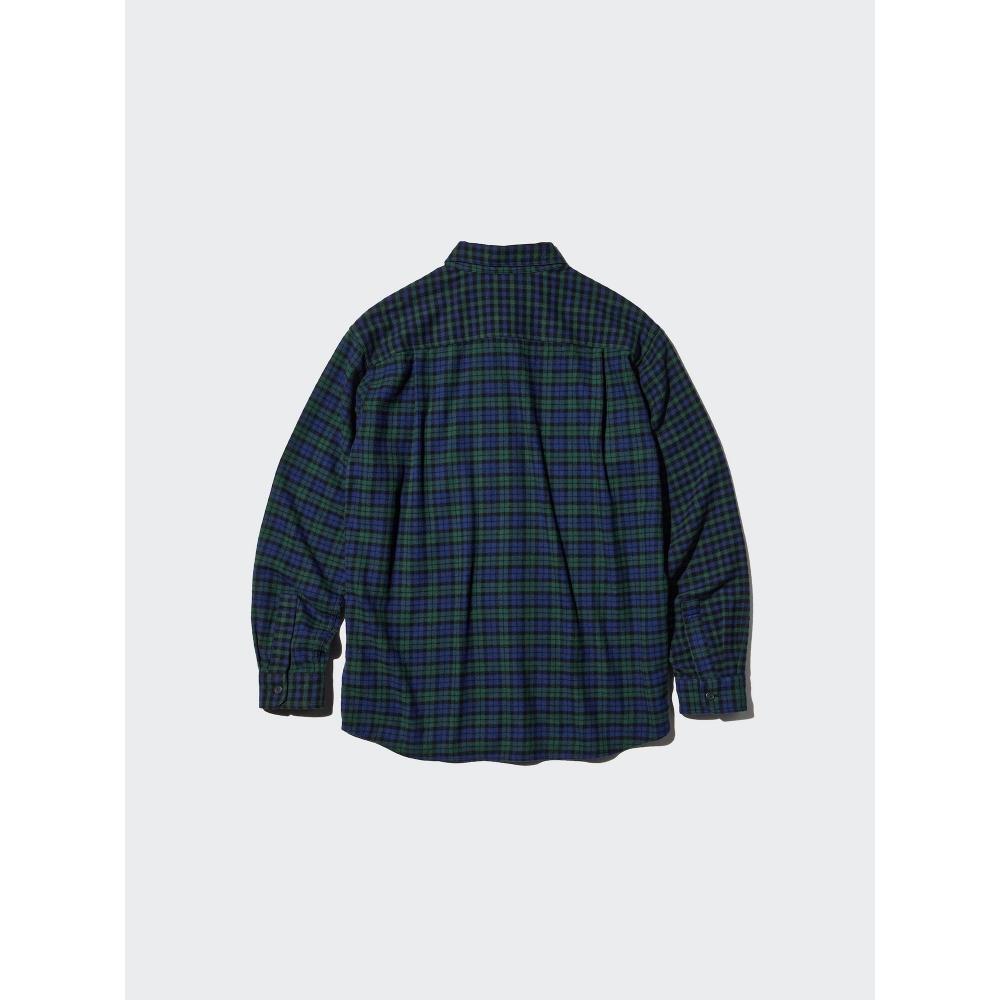 Uniqlo Flannel Check Shirt LOng Sleeve O