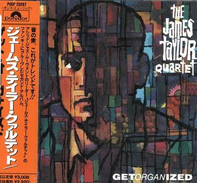 CD JAMES TAYLOR QUARTET - Get Organized P00P20267 Polydor 1989 Japan Dance & Electronica Used