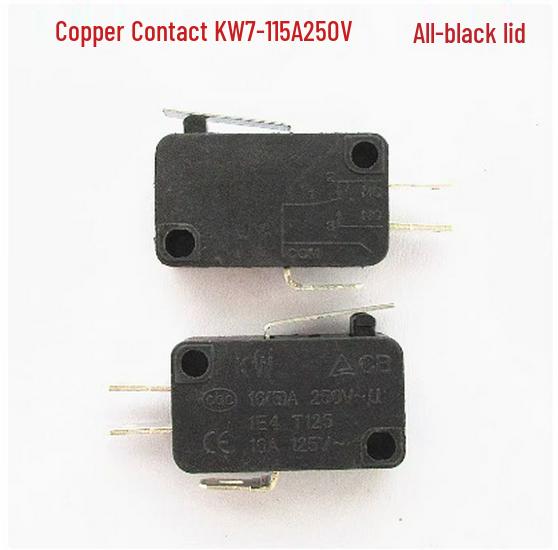 Copper Contact KW7 Series V-15/152/153/155-1C25 Microwave Oven Micro Switch
