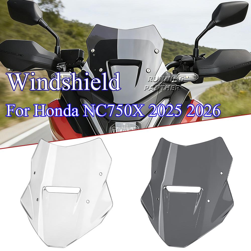 Motorcycle Windshield Fairing For Honda NC750X NC 750X NC750 X 2025 2026