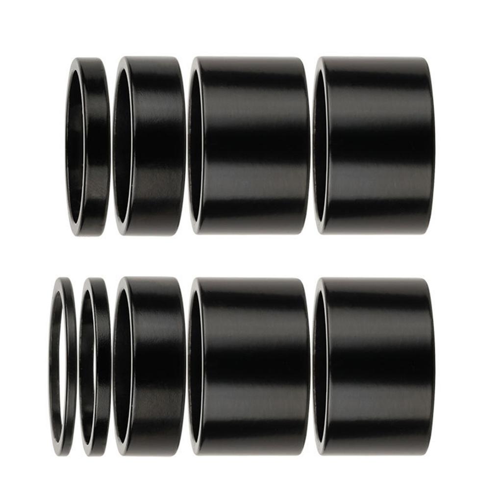 Aluminum Alloy Bike Headset Spacers Bicycles Front Fork Washer Bike Spacers Bike Headset Stem Washer for Mountain Bikes