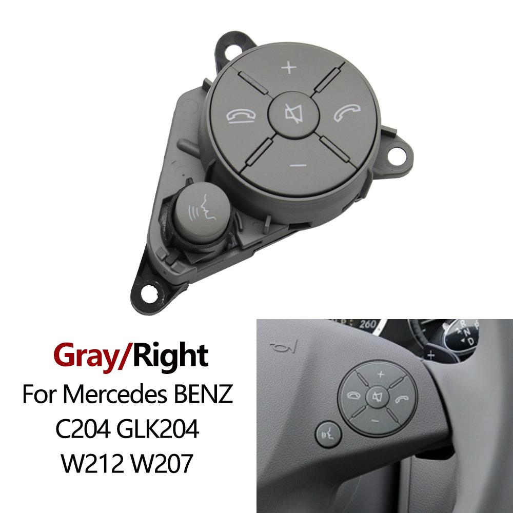 Interior Car Steering Wheel Button Control Switch Assembly For Mercedes Benz C GLK E Class W204 X204 W212 2048210351,2048210451