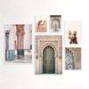 Moroccan Wall Art Canvas Print Marrakesh Architecture  Boho Poster Wall Decor Desert Art Picture Decoration Painting for Home