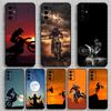 Motocross Motorcycle Dirt Bikes Phone Case For Samsung S24,S21,S22,S23,S30,Ultra,S20,Plus,Fe,Lite,Note,10,9,5G Black Soft Cover