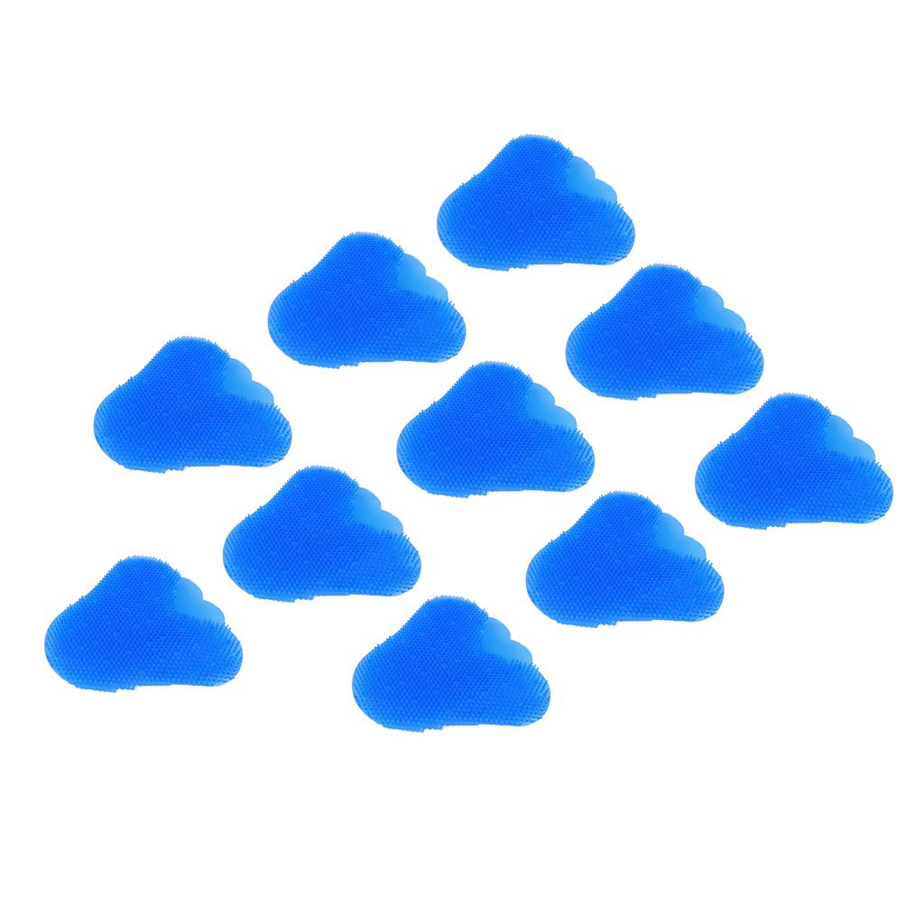 10 Pcs Blue Anti Splash Deodorizer Urinal Screen Mats Urinal Screens Deodorizer for Men Bathroom