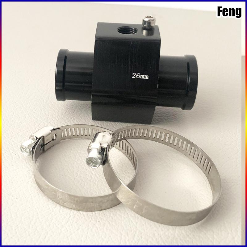Car Modification Water Temperature Sensor Head Joint Sensor Radiator Adapter 1/8NPT Digital Water Temperature Gauge Voltmeter