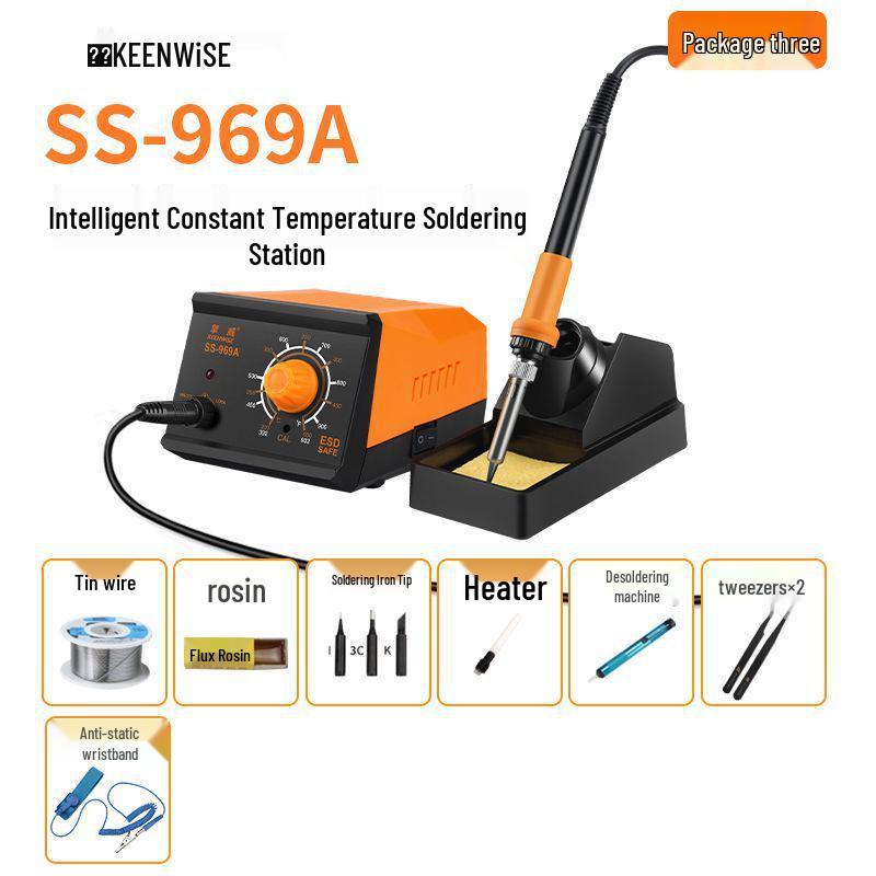 936 Adjustable Temperature 60W Soldering Station - Ideal for Household and Mobile Phone Electronic Repairs.