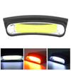 Plastic Portable COB LED Headlight Hat Clip Lamp Mini Outdoor Flash Light