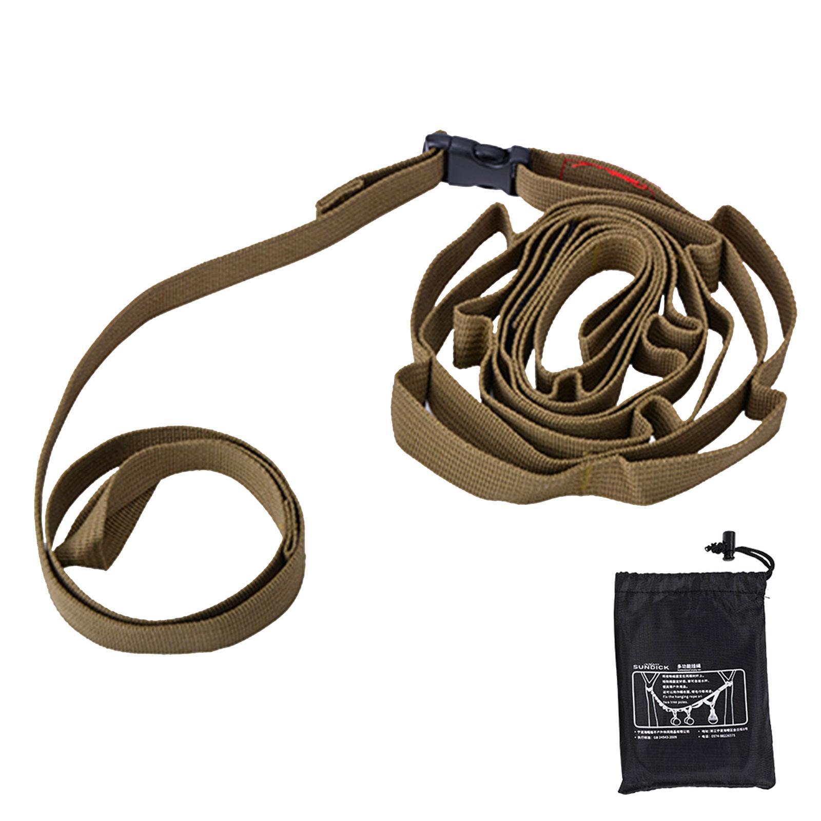 

1.8/5m Outdoor Hanging Rope Multi-purpose Portable Lanyard Adjustable Length Canopy Hanger Backpacking Hiking Tent Accessories L армия зеленый