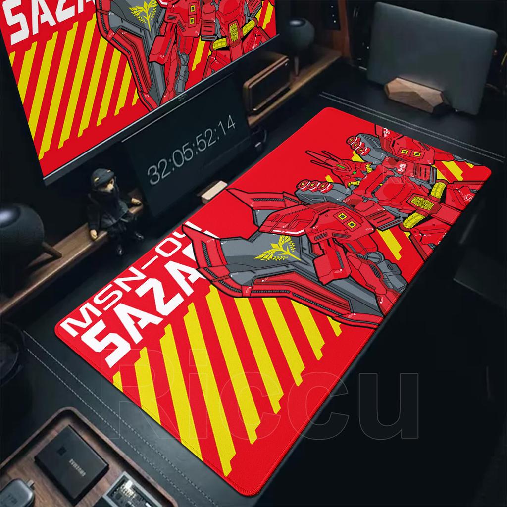 Lager G-Gundam Anime Keyboard PC Gaming Deskmat Non-slip Accessories Cool Robot E-sports Players Laptop Mousepad Office TableMat