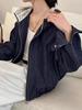 2025 Europäische Frühlings-Denimjacke mit Kapuze für Damen - Lockere Passform, Trendiges Design