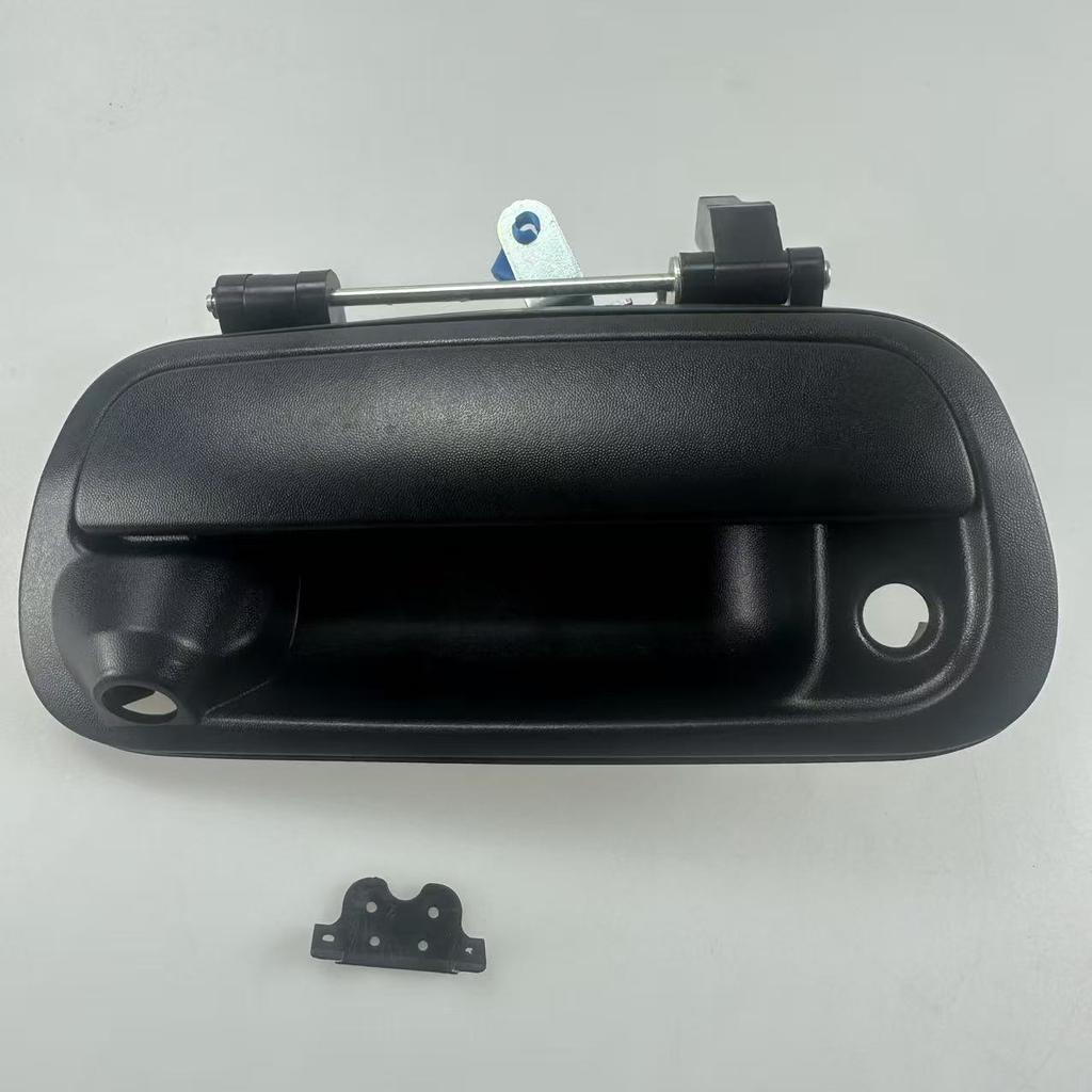 819952028013 Rear Tailgate Handle for Toyota Tundra 2000-2006 Black Trunk Bed Door Handle Without Camera