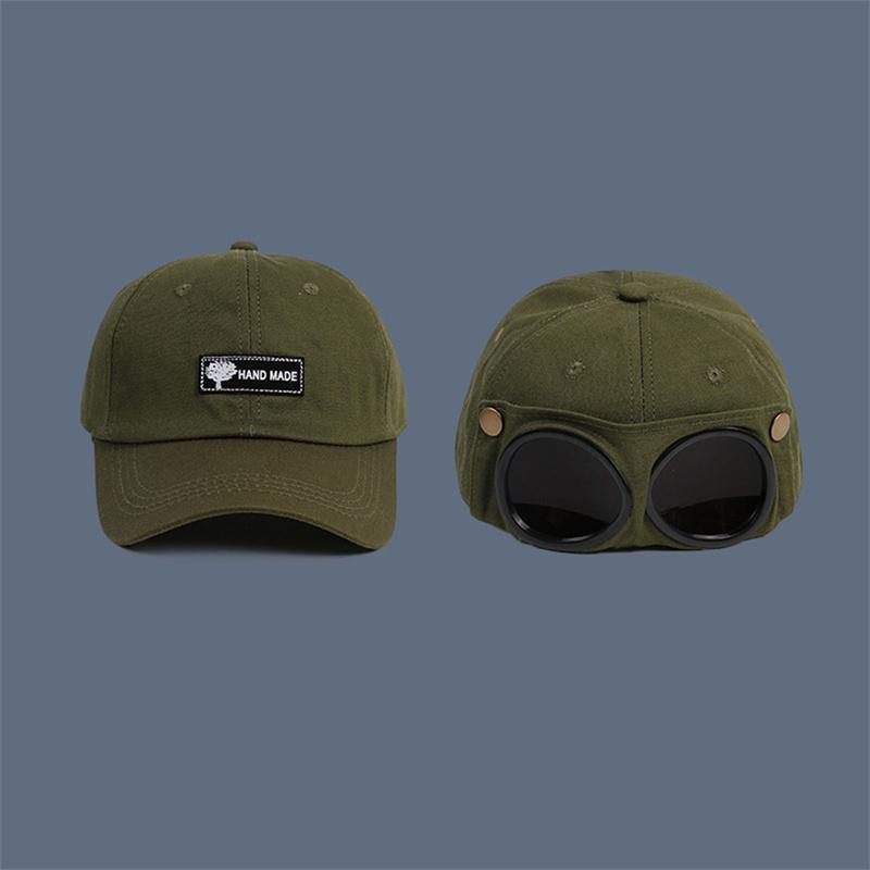 Klobouk Letní Osobnost Brýle Baseballová čepice Dámské Unisex Sluneční brýle Čepice Baseballová čepice Čepice pro kluky