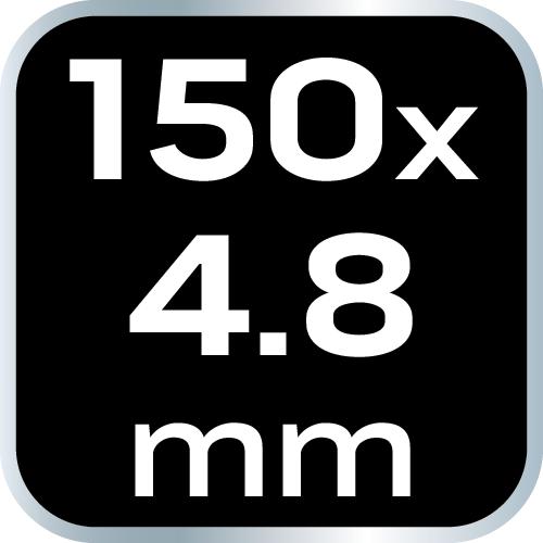 EXTREME Cable Ties 4.8 × 150 Mm, White, 100 Pcs.