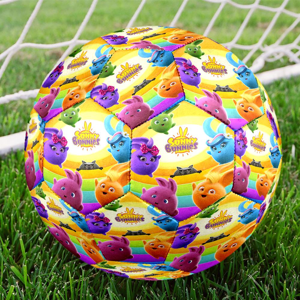 Sunny Bunnies Theme Size 5 Soccer Ball, Suitable for Both Indoor and Outdoor Matches, a Gift Suitable for Everyone.