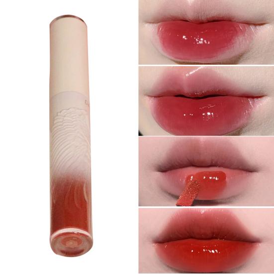 

3 г безопасная гладкая мини-тинт для губ Mirror Water жидкая помада для женщин