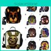 Large Capacity Five Nights At Freddy's 3d Printed Insulated Lunch Bag For Versatile Use