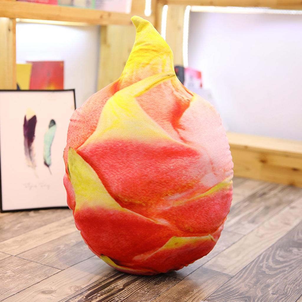 Juguete de Peluche con Forma de Fruta y Verdura 3D Almohada Fresa Patata Creativa Linda Cojín Niños Regalo Divertido de Navidad Cumpleaños