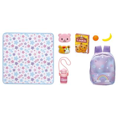 TAKARA TOMY Licca-chan LG-10 Exciting Picnic Dress-Up Pretend Play Toy for Ages 3 and Up