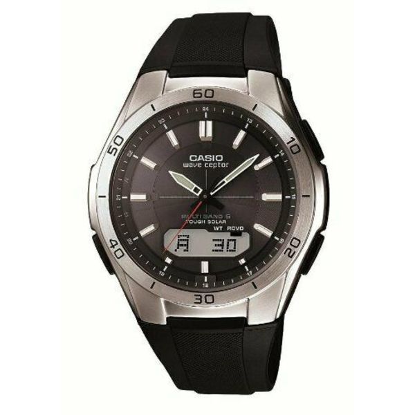 

Casio WAVE CEPTOR WVA-M640-1AJF Multi Band 6 Мужские Часы Новые в Коробке из Японии