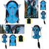 Luminous Avatar Headgear Halloween Mask Perfect For Cosplay And Carnivals