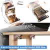 Folding Bracket 0° 90° 180° Iron Folding Lock Extension Table Chair Bed Leg Foldable Support Brackets Hinge Self Lock Hinges