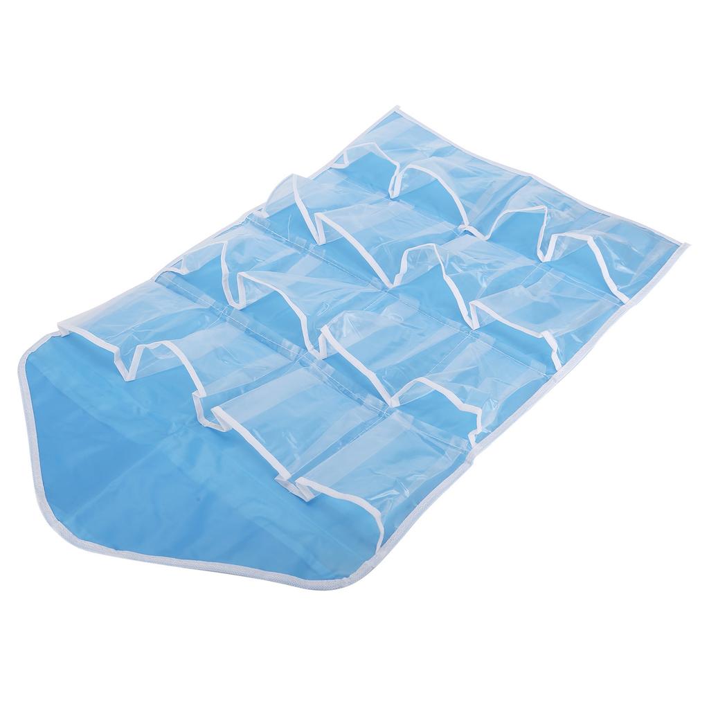 Wall Closet Hanging Organizers Over The Door Storage Bag Polyester Hanging Shelves Pocket for