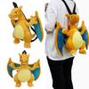 Cute Cartoon Backpack With Gengui And Charizard For Kids, Plush Toy Bag For Kindergarten