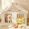 Panoramic Transparent Dog Barrier for Medium & Small Pets - Indoor Use
