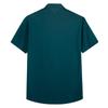 Talent Men's Summer Short Sleeve Mulberry Silk Blend Shirt