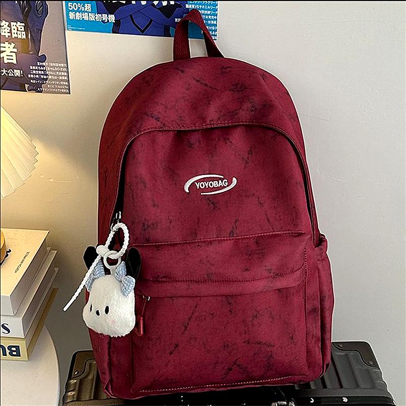 Niche Tie-dye Ins Schoolbags for College Students Large Capacity Simple High School Students Backpack Junior High School Backpac